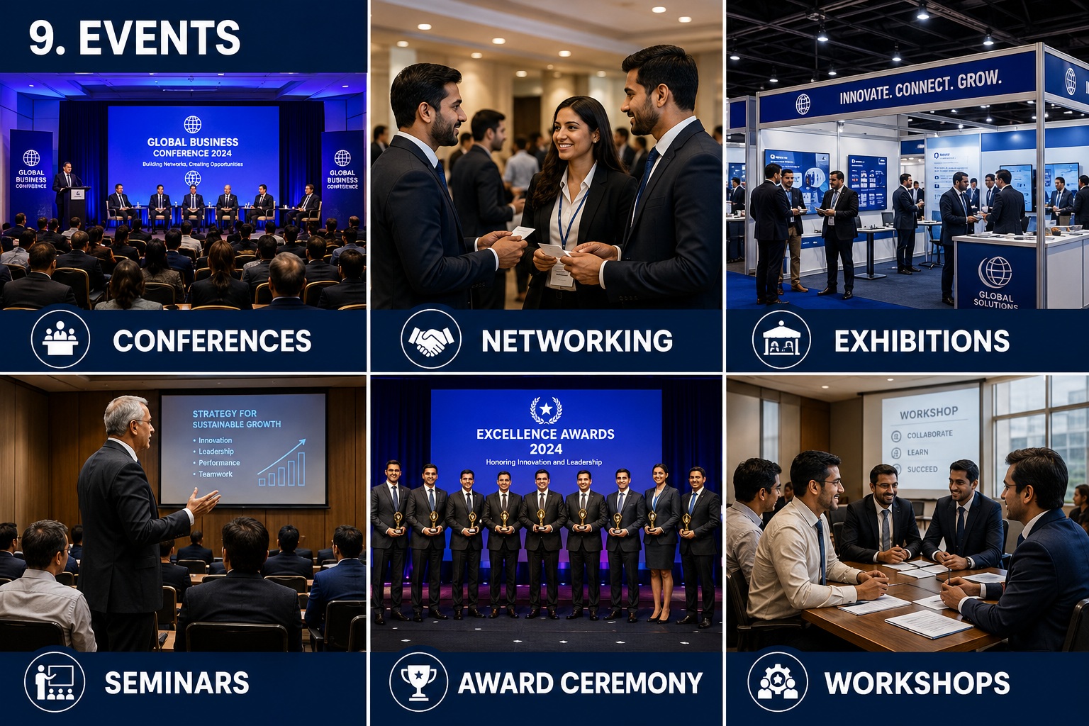 PMBF conferences networking exhibitions seminars awards and workshops
